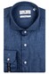Thomas Maine Roma Modern Kent Knitted Jersey Wool Shirt Dark Evening Blue