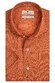 Thomas Maine Roma Modern Kent Linen Delave by Albini Shirt Fine Orange