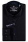 Thomas Maine Roma Subtle Contrast Luxury Comfort Stretch Modern Kent Shirt Black