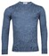Thomas Maine Ronde Hals Single Knit Merino Wool Pullover Denim Blue