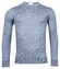 Thomas Maine Ronde Hals Single Knit Merino Wool Pullover Sea Blue