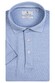 Thomas Maine Short Sleeve Merino Wool Jersey Poloshirt Sky Blue