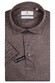 Thomas Maine Short Sleeve Merino Wool Jersey Poloshirt Taupe