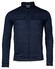 Thomas Maine Sweat Cardigan Jacket Zip Doubleface Interlock Cardigan Navy