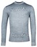 Thomas Maine Turtleneck Single Knit Dye Wash Trui Grijsblauw