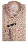 Thomas Maine Two-Ply Small Flower Pattern Roma Modern Kent Shirt Pink