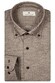 Thomas Maine Two-Tone Twill Torino Button Down Overhemd Bruin