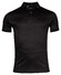 Thomas Maine Uni Color Liquid Touch Short Sleeve Poloshirt Black