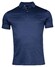 Thomas Maine Uni Color Liquid Touch Short Sleeve Poloshirt Deep Blue Melange