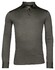 Thomas Maine Uni Color Longsleeve Merino Poloshirt Grey