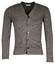 Thomas Maine Uni Superfine Lambswool Button Cardigan Single Knit Vintage Cardigan Anthracite Melange