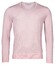 Thomas Maine V-Neck Single Knit Merino Pullover Soft Pink