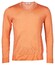 Thomas Maine V-Neck Single Knit Merino Trui Bright Orange