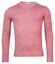 Thomas Maine V-Neck Single Knit Merino Wool Pullover Cherry