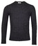 Thomas Maine Wool Cashmere Crew Neck Cable Whole Garment Knit Pullover Navy