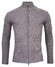 Thomas Maine Yak Merino Wool Blend Cardigan Zip Single Rib Knit Mix Cardigan Anthracite Grey