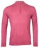 Thomas Maine Zip Single Knit Merino Pullover Pink
